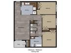 Marshall Apartments - 3 Bedroom, 1 Bathroom - 1259 SF