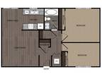 Sienna Place Apartments - Plan 2 - 2-Bedroom, 1-Bath