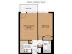 Grenadier Square at High Park Village - 1 Bedroom 1 Bath - zoom floorplan