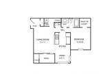 Cedar Ridge - 1 Bedroom Apartment