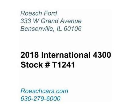 2018 International 4300 straight truck is a Yellow 2018 straight truck Truck in Bensenville IL