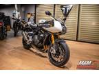 2022 Triumph Speed Triple 1200 RR Crystal White/Storm Motorcycle for Sale