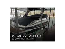 2012 regal 27 fasdeck boat for sale