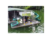 2017 custom built jungle float tarzan boat 12 x 34 mobile water park boat for
