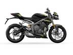 2022 Triumph Street Triple RS Matte Jet Black Motorcycle for Sale