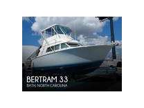 1988 bertram 33 sportfisherman boat for sale