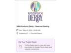 Kentucky Derby 148 (2022) Tickets - Section 224 Row A