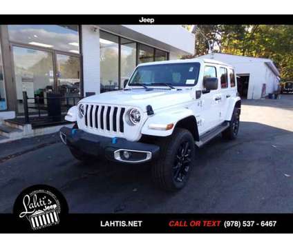 New 2022 Jeep Wrangler 4xe 4x4 is a White 2022 Jeep Wrangler Car for Sale in Leominster MA