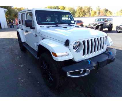 New 2022 Jeep Wrangler 4xe 4x4 is a White 2022 Jeep Wrangler Car for Sale in Leominster MA
