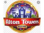 Alton Towers. 2 Tickets Date 23/09/2022