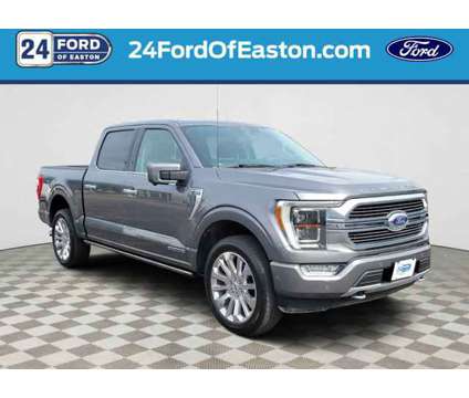 2021 Ford F-150 Limited is a Grey 2021 Ford F-150 Limited Hybrid in South Easton MA