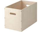 Brand New IKEA RAVAROR Box, Birch Plywood, 22 1/2x13 "