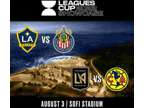 Los Angeles Galaxy vs Chivas Guadalajara LAFC vs Club