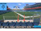 DEPOSIT on 2 Front row New York Giants at Tennessee Titans