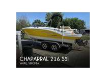 2011 chaparral 216 ssi boat for sale