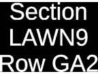4 Tickets Nelly 10/7/22 Amphitheater at Las Colonias Park