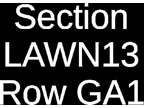 2 Tickets Nelly 10/7/22 Amphitheater at Las Colonias Park