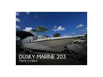 2001 dusky marine 21 boat for sale