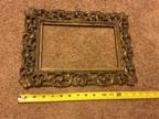Brass picture frame