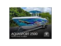 2021 aquasport 2500 boat for sale