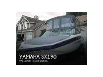 2017 yamaha sx190 boat for sale