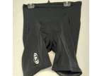 LOUIS GARNEAU Women's XL Black Padded Bicycling Shorts