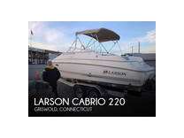 2005 larson cabrio 220 boat for sale