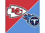 Chiefs vs Titans 11/6