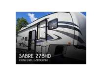 2018 forest river forest river sabre 27bhd 27ft