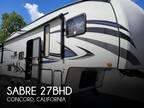 2018 Forest River Forest River Sabre 27BHD 27ft