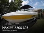 2007 Maxum 2200 SR3 Boat for Sale