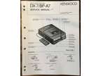 Kenwood DX-7 BP-A7 DAT Tape Deck Service Manual *Original*