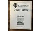 Kenwood KP-3022 Record Player / Turntable Service Manual