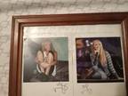 2 Singn autograph by Miley Cyrus