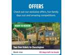 20 Aug x2 Chessington sunsaver tickets*fast Delivery