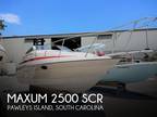 1990 Maxum 2500 SCR Boat for S