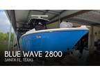 2020 Blue Wave 2800 Pure Hybrid Boat for Sale