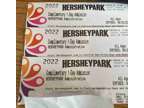 3 Hershey Park Tickets Valid Until 6/30/22
