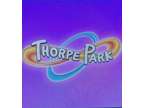 2 x THORPE PARK TICKETS - MONDAY 18 JULY (ADULT or CHILD) ~
