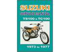 SUZUKI Workshop Manual TS100 TC100 1973 1974 1975 1976 &