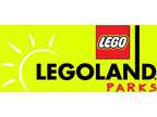 2 x LEGOLAND Resort Tickets (Emailed) - Sunday AUGUST 28th -