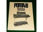 Hammond PORTA-B Organ Service Repair Manual: Disassembly