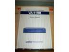 Original Vector Research Service Manual VA-1100 Nice!