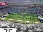 New York Giants vs Indianapolis Colts 4 Tickets W/ 2 Parking