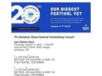 Concert Tickets for Kitchener Blues Festival - Sam Roberts