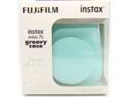 Fuji Fujifilm Instax mini 7s Chevron Groovy Case Green New
