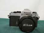 Nikon FE 35mm Film Camera with Series E F1.8 50mm Lens -