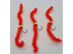 Jumbo fnf chewing gum squirmy worms Red set of 3