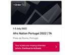 Afro Nation x 1 Portugal 2022 (3 Day Ticket)