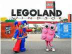 3 x Legoland Tickets, Monday 4th July 2022